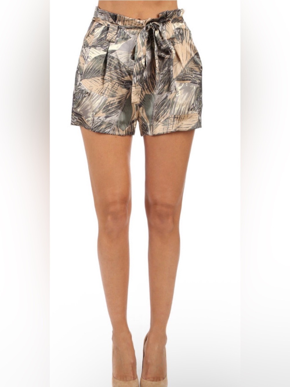 L'agence Alex Short PALM PRINT. Like NEw